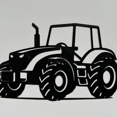 Tranh Treo Tường Máy Cày 3D Độc Đáo - Trang Trí Nhà Cửa