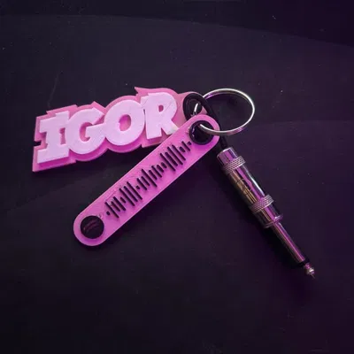 Móc Khóa Spotify Code IGOR Tyler The Creator Độc Đáo