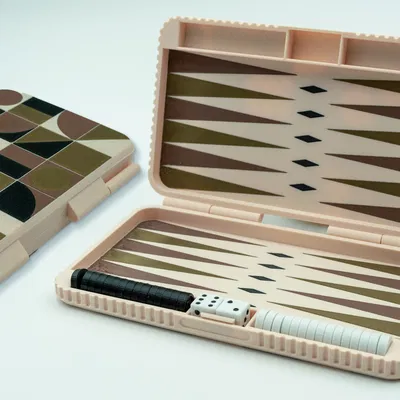 Bàn Backgammon trang trí in liền khối (print-in-place)