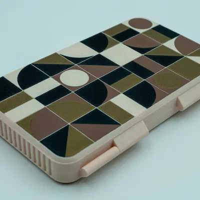 Bàn Backgammon trang trí in liền khối (print-in-place)