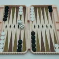 Bàn Backgammon trang trí in liền khối (print-in-place) - Thumbnail 7