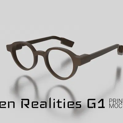 Mockup Even Realities G1 (bản theo tỉ lệ)