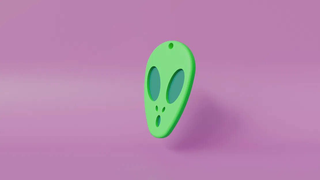 Khuyên Tai Momo Dandadan 3D - Mô Hình Alien Độc Đáo - Image 1