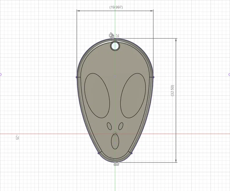 Khuyên Tai Momo Dandadan 3D - Mô Hình Alien Độc Đáo - Image 2