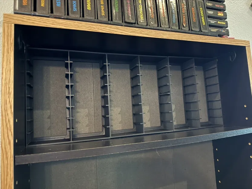 Khay Khe Cắm Lưu Trữ Cartridge Atari (Atari Cartridge Storage Slots) - Image 3