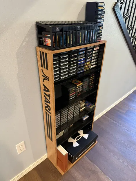 Khay Khe Cắm Lưu Trữ Cartridge Atari (Atari Cartridge Storage Slots) - Image 4