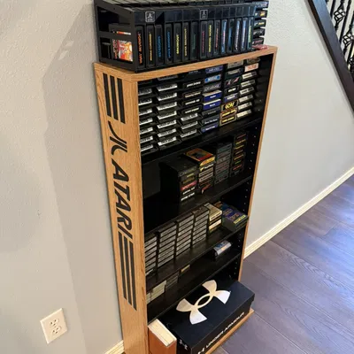 Khay Khe Cắm Lưu Trữ Cartridge Atari (Atari Cartridge Storage Slots)
