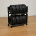 Kệ treo/lưu trữ lốp tỉ lệ 1:10 (TIRE RACK 1:10 SCALE) - Thumbnail 2