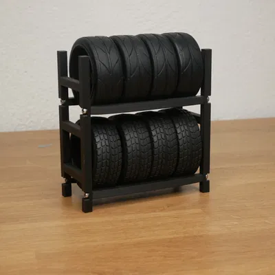 Kệ treo/lưu trữ lốp tỉ lệ 1:10 (TIRE RACK 1:10 SCALE)