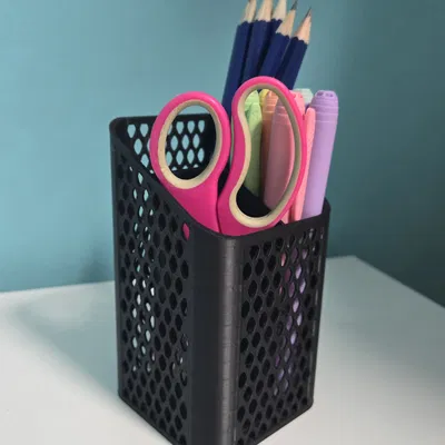 Hộp Đựng Bút 3D Hiện Đại, Dễ In, Tùy Chỉnh