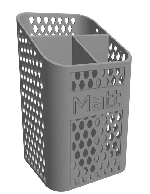 Hộp Đựng Bút 3D Hiện Đại, Dễ In, Tùy Chỉnh - Image 2