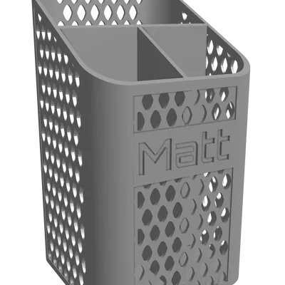 Hộp Đựng Bút 3D Hiện Đại, Dễ In, Tùy Chỉnh