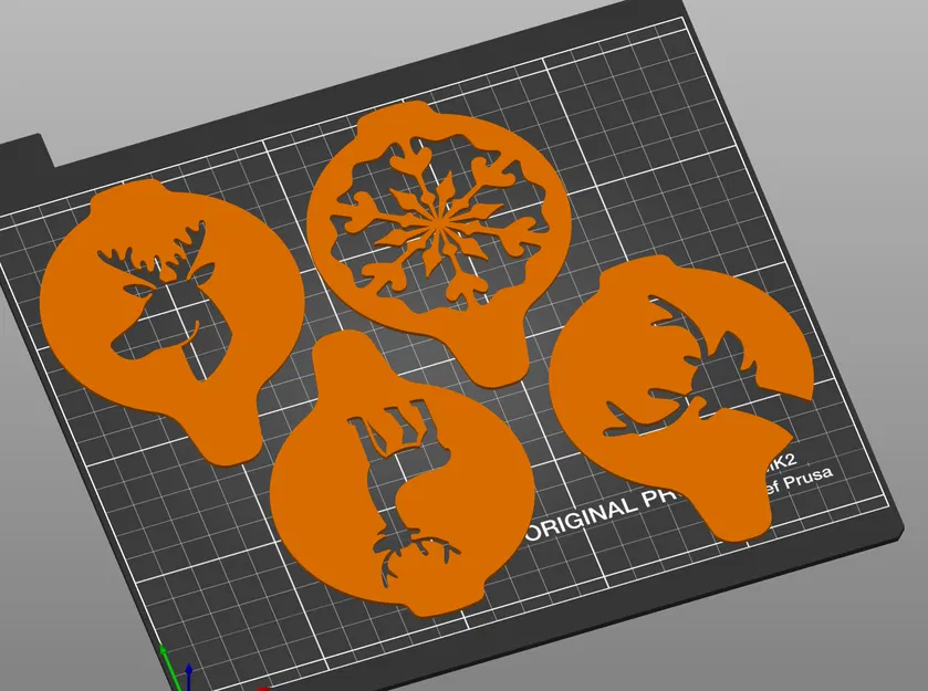 Khuôn Vẽ Latte Art Giáng Sinh 3D - Image 2