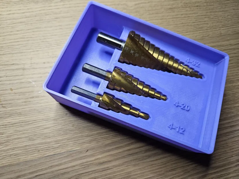 Hộp step drill Gridfinity - Image 1