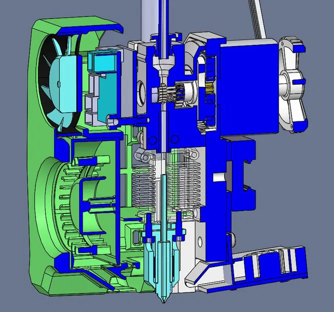 Nắp shroud CN3D Sovol SV08 cho quạt 4010 - Image 3