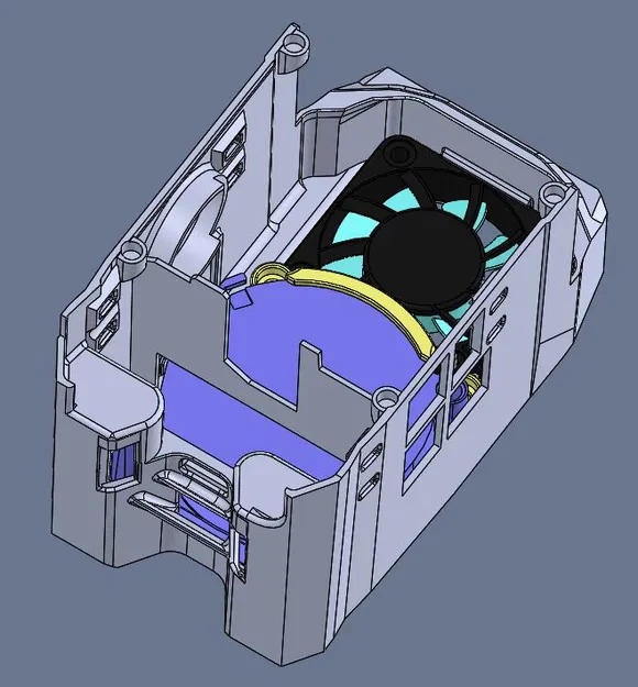 Nắp shroud CN3D Sovol SV08 cho quạt 4010 - Image 4