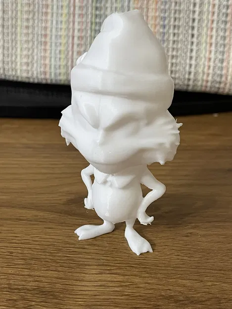 Mô Hình Grinch #2 In 3D - Sẵn Sàng Để Tô Màu - Image 1