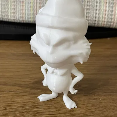 Mô Hình Grinch #2 In 3D - Sẵn Sàng Để Tô Màu