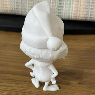 Mô Hình Grinch #2 In 3D - Sẵn Sàng Để Tô Màu