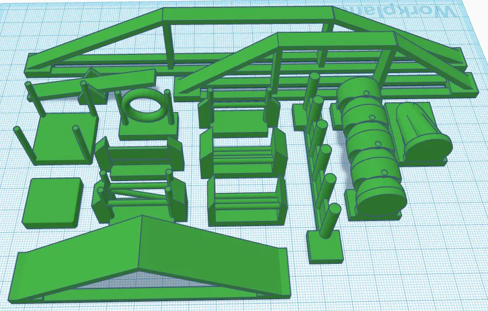 Bộ Dụng Cụ Dog Agility Gắn Nam Châm - Image 1