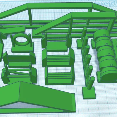 Bộ Dụng Cụ Dog Agility Gắn Nam Châm