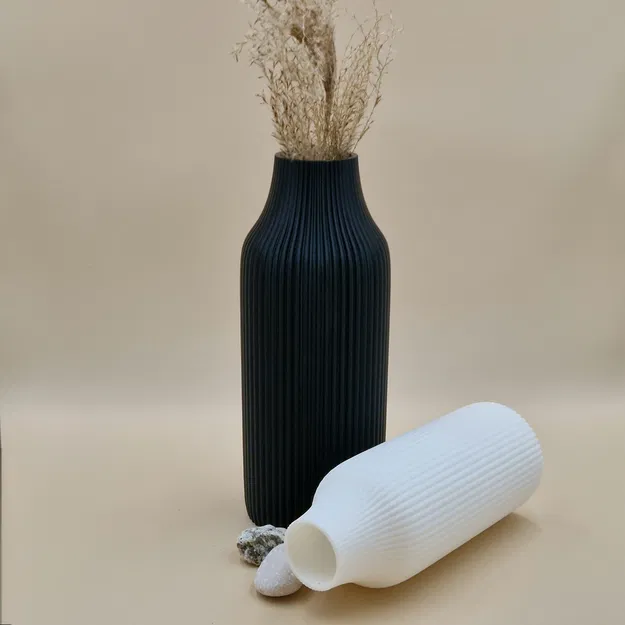 Harmony Vase – Bình hoa hiện đại tối giản, dễ in 3D - Image 4