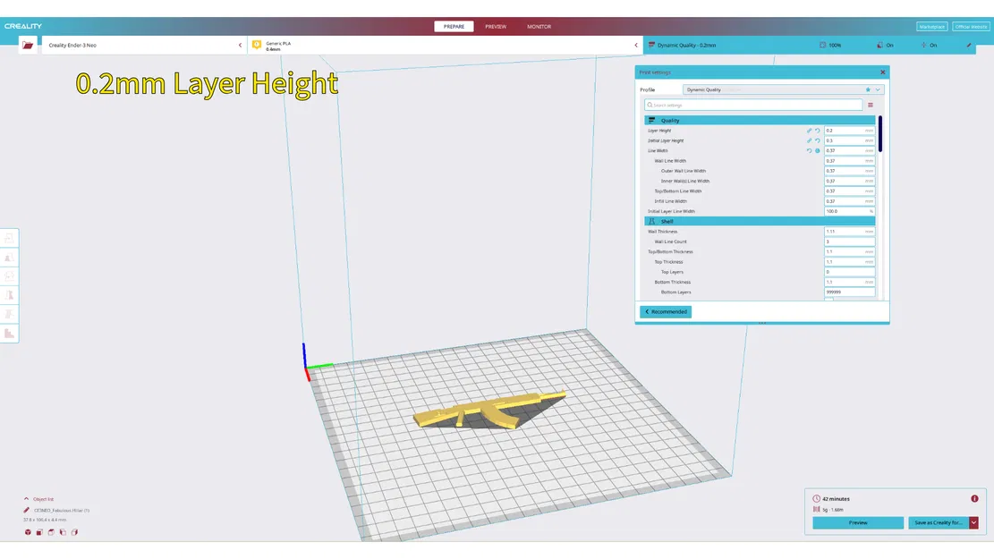 Mô Hình AK47 Mini Tỉ Lệ 1:1 Dễ In 3D - Image 4