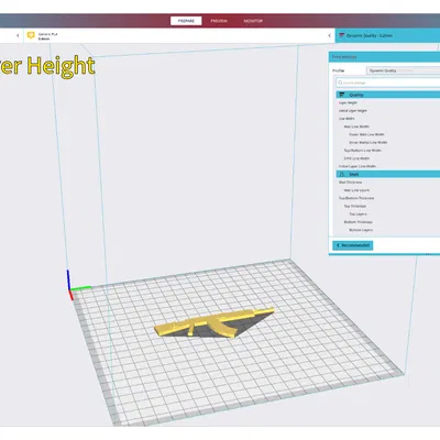Mô Hình AK47 Mini Tỉ Lệ 1:1 Dễ In 3D