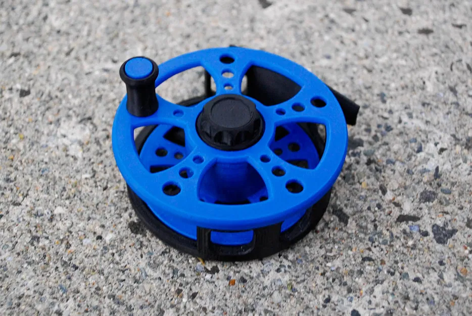 Fly Fishing Reel (Ròng rọc câu fly) in 3D - Image 2