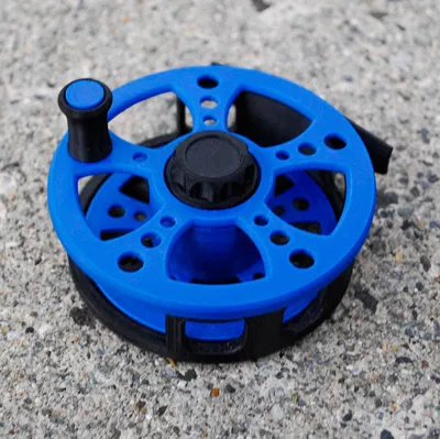 Fly Fishing Reel (Ròng rọc câu fly) in 3D