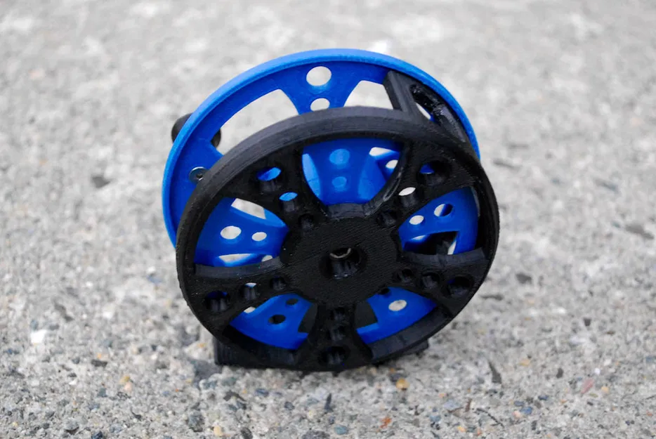 Fly Fishing Reel (Ròng rọc câu fly) in 3D - Image 4