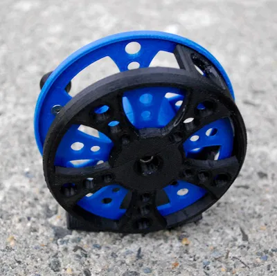 Fly Fishing Reel (Ròng rọc câu fly) in 3D