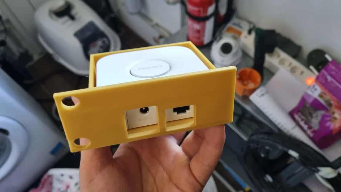 Giá đỡ Philips Hue Bridge cho tủ rack 19 inch - Image 2