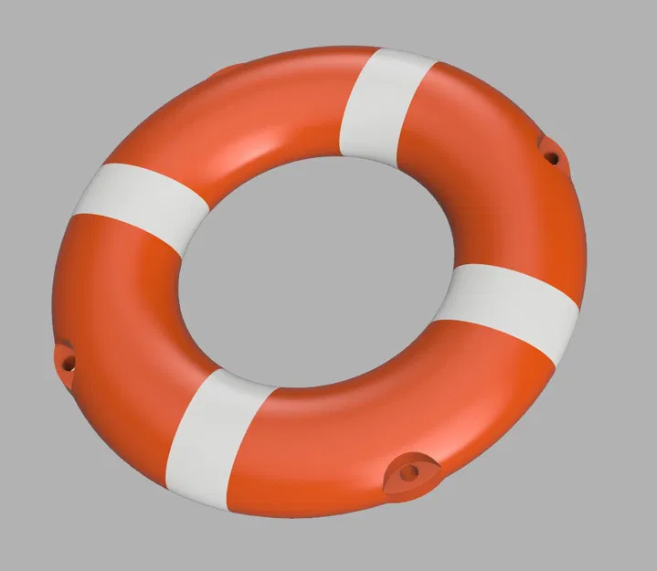 Phao Cứu Sinh Mini 50mm Cho Mô Hình Thuyền RC - Image 1