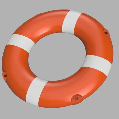Phao Cứu Sinh Mini 50mm Cho Mô Hình Thuyền RC