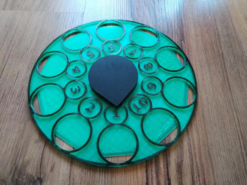 Bộ Đếm Lượt Warcrow (Turn Counter) cho Tabletop Wargame - Image 1