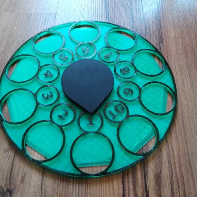 Bộ Đếm Lượt Warcrow (Turn Counter) cho Tabletop Wargame