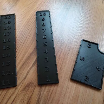 Thước đo tầm Warcrow Range Ruler Tabletop