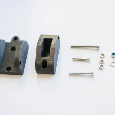 Bộ tăng đai trục Y Prusa i3 MK4s đơn giản (bản trục idler 3mm & 5mm)