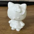 Mô Hình Hello Kitty #2 Tự Tô Màu - In 3D Dễ Dàng - Thumbnail 1