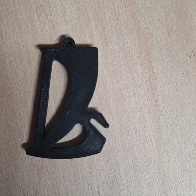 Móc khóa logo Lada (Lada Logo Keychain)