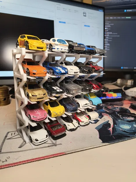 Kệ Trưng Bày Xe Hot Wheels 3 Tầng Đẹp Mắt - Image 1