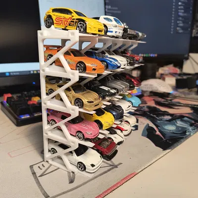 Kệ Trưng Bày Xe Hot Wheels 3 Tầng Đẹp Mắt