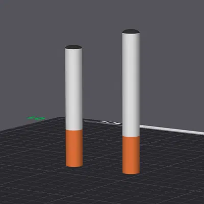 Mô Hình Thuốc Lá Giả 72mm & 84mm Cho Cosplay