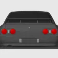 Nissan Skyline GTR R32 “Godzilla” Kit Card (tỉ lệ 1:24) - Thumbnail 5