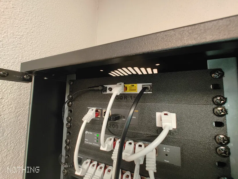 Ngàm gắn rack 10" cho Dray-Tek Vigor 167 - Image 1