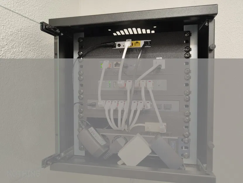 Ngàm gắn rack 10" cho Dray-Tek Vigor 167 - Image 2