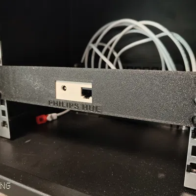 Giá gắn rack 10" cho Philips Hue Bridge