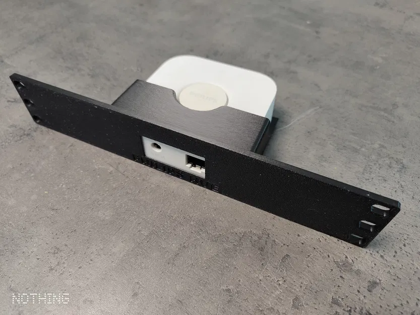 Giá gắn rack 10" cho Philips Hue Bridge - Image 3