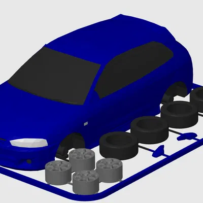 Kit Card Mitsubishi Mirage Cyborg ZR (Colt CJ0 / Mirage MK5) - Thẻ lắp ráp